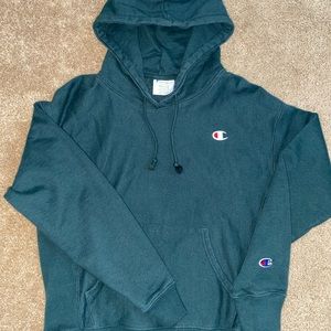 *Dark green* champion hoodie